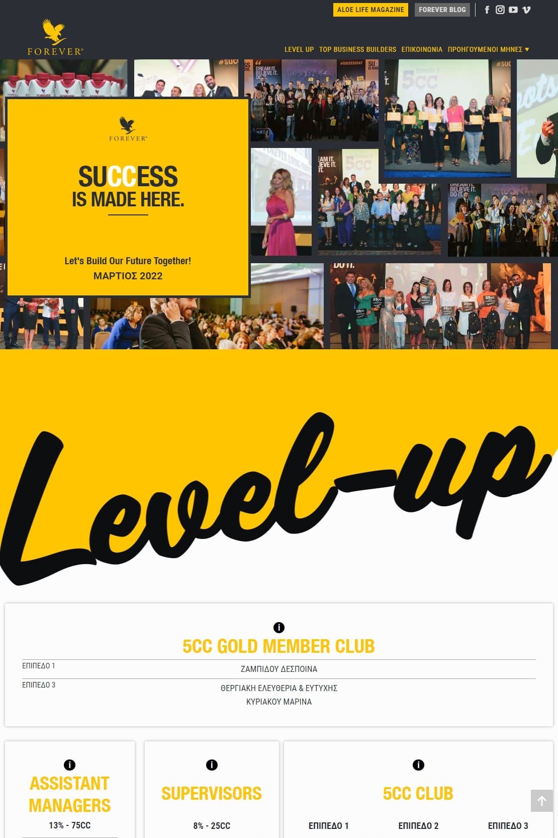 FBO Success - incentives and team platform